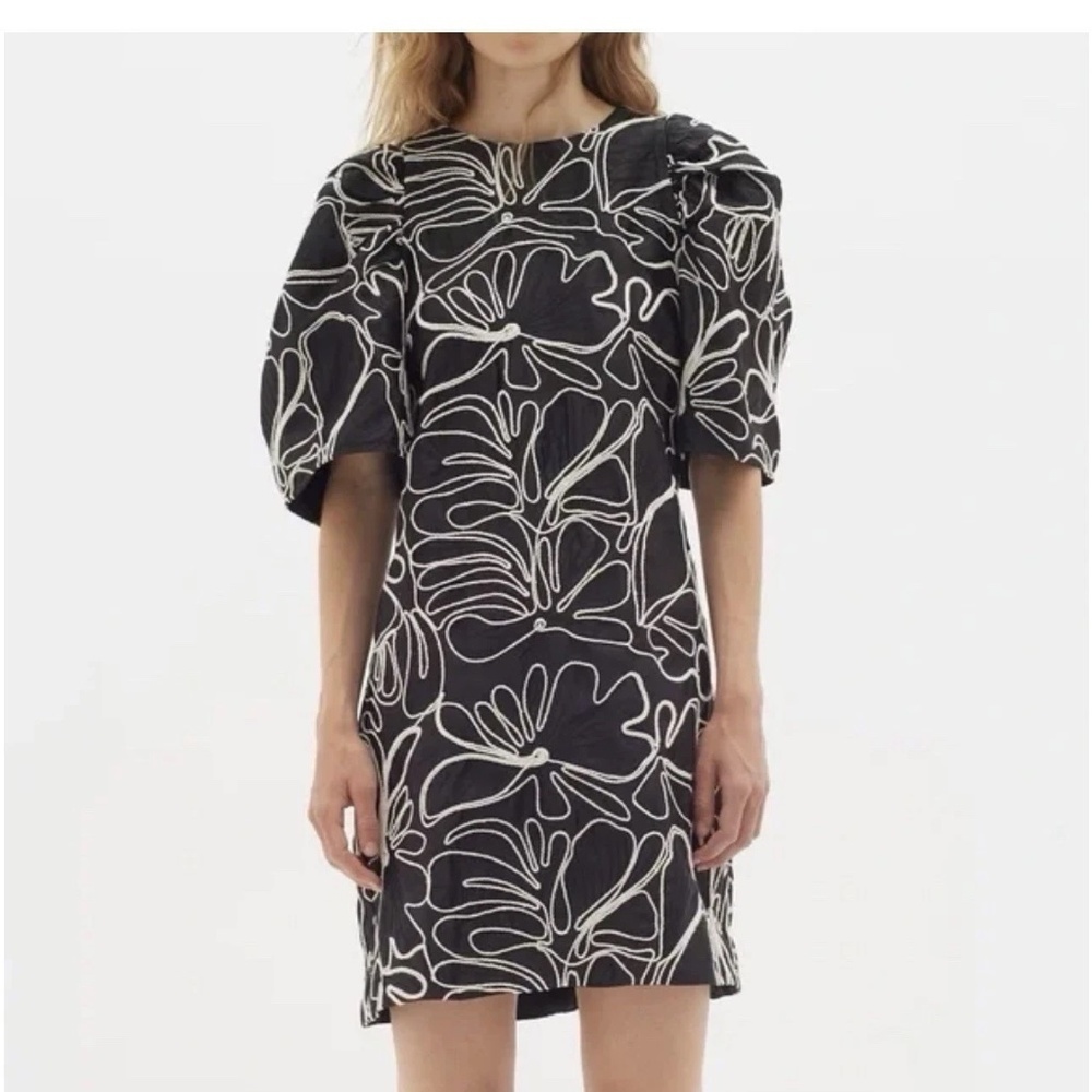 InWear Hodge Embroidered Floral Dress US 4